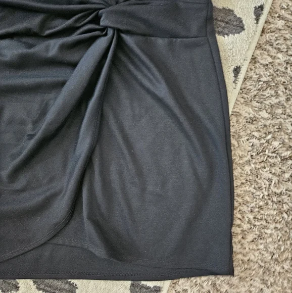 NWT A New Day Black Mini Skirt Women's Size Medium - Picture 3 of 5